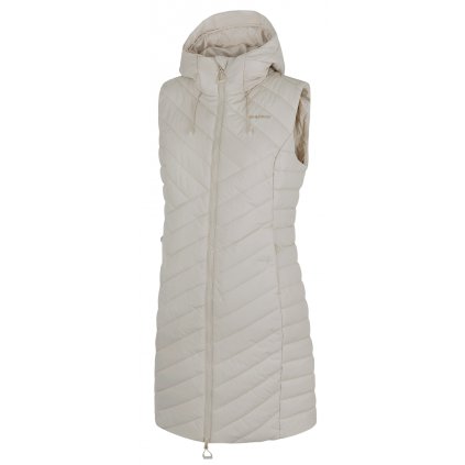 Dámská hardshell vesta Napi L beige (Velikost L)