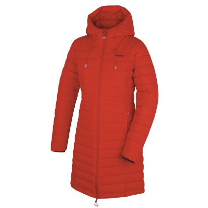 Dámský péřový kabát Daili L red (Velikost L)