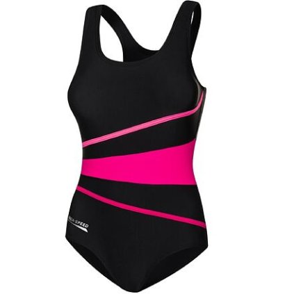 Stella dámské plavky růžová (Velikost oblečení 38)