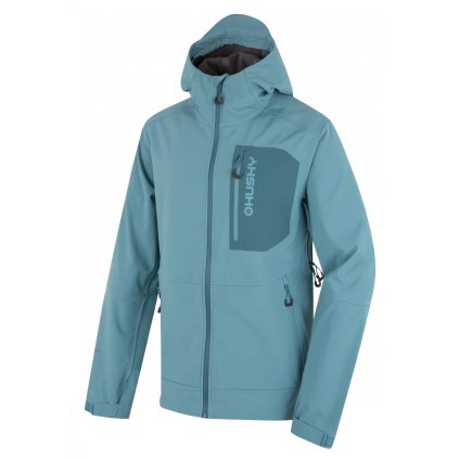 Pánská softshell bunda Samai M faded blue (Velikost L)