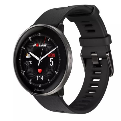 Polar Ignite 3 Titanium, silikonový řemínek