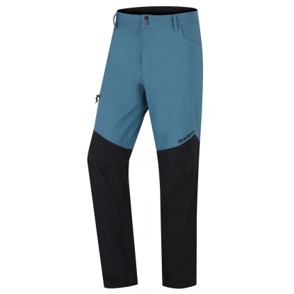 Pánské softshellové kalhoty Kavia M turquoise/black (Velikost L)