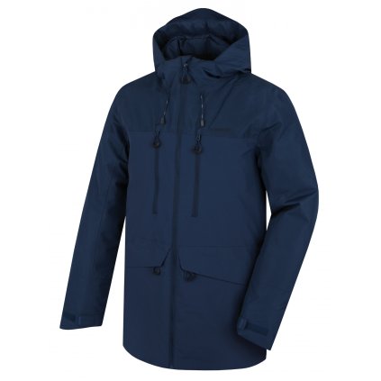 Pánská plněná zimní bunda Nebet M dark blue