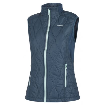 Dámská vesta Nimesie L faded turquoise (Velikost L)