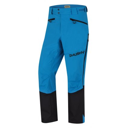 Pánské hardshell kalhoty Kippe M blue/black (Velikost L)