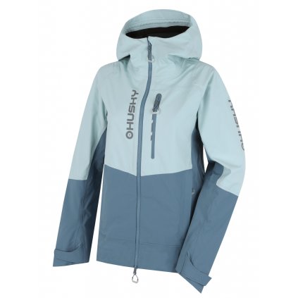 Dámská hardshell bunda Nicco L mint/turquoise