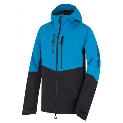 Pánská hardshell bunda Nicco M blue/black