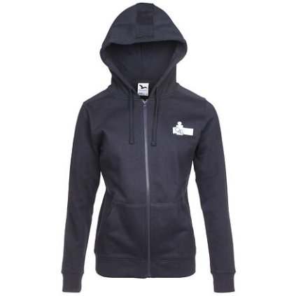 Sweatshirt Women dámská mikina se zipem navy (Velikost oblečení S)