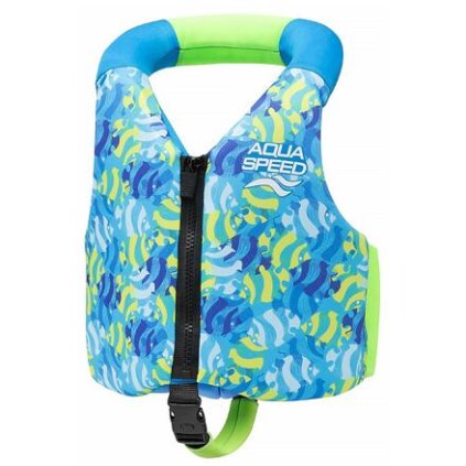 Aqua Pals plavecká vesta modrá (Velikost oblečení 15-19 kg)