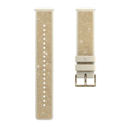 Polar Náhradní řemínek 20mm zlatý s krystaly, vel. S/M