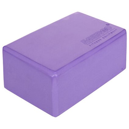 Yoga kostka blok na jógu fialová (Délka 7,5 cm)