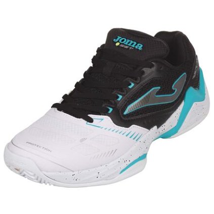 Set Men 2541 tenisová obuv bílá-černá (Velikost UK 7,5)