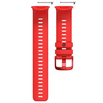 Polar Řemínek Vantage V2 červeno-černý silikonový