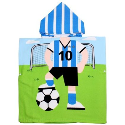 Football dětské plážové pončo