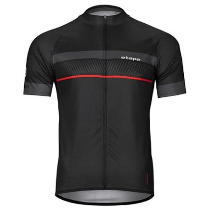 Dream 3.0 cyklistický dres černá-červená (Velikost oblečení L)