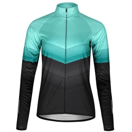 Gaia 2.0 cyklistický dres mint-černá (Velikost oblečení M)