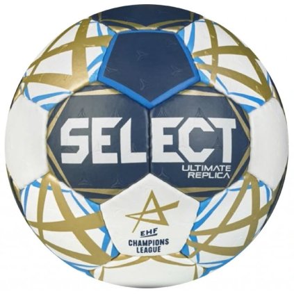 HB Replica EHF Champions League míč na házenou modrá-bílá (Velikost míče č. 0)