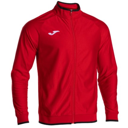 Combi Premium pánská mikina se zipem červená-černá (Velikost oblečení XS)