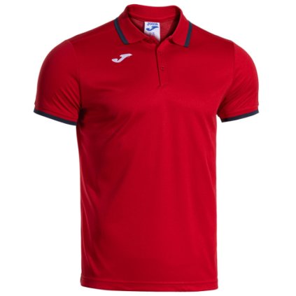 Combi Premium Short Sleeve Polo pánské triko červená-navy (Velikost oblečení S)