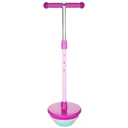 Hopper Ball S25 skákací míč s rukojetí fialová