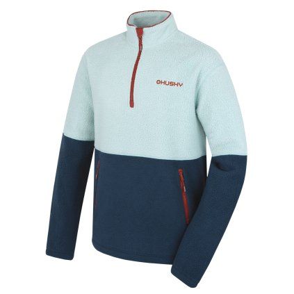Pánská fleecová mikina Addy M mint/blue (Velikost L)