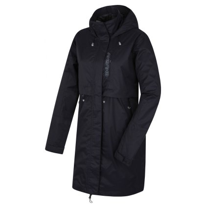 Dámský hardshell kabát Nestia L black (Velikost L)