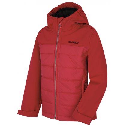 Dětská softshell plněná bunda Swany K pink (Velikost 128)