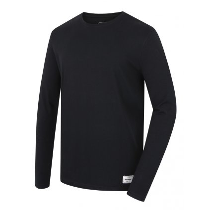 Pánské bavlněné triko Tee Loba M black (Velikost L)