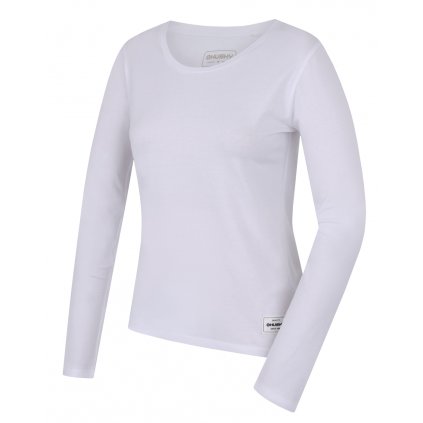 Dámské bavlněné triko Tee Loba L white (Velikost L)