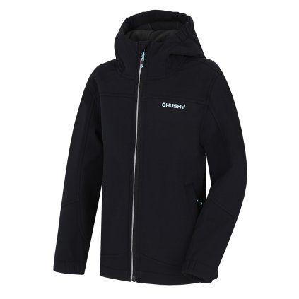 Dětská softshell bunda Simbo K black (Velikost 128)