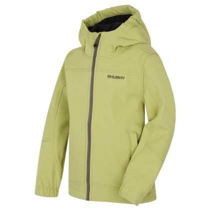 Dětská softshell bunda Simbo K light green (Velikost 128)