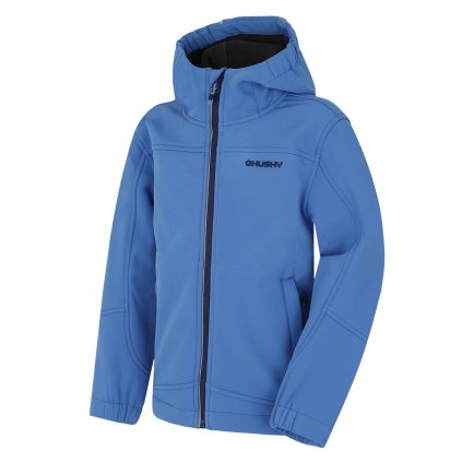 Dětská softshell bunda Simbo K light blue (Velikost 128)