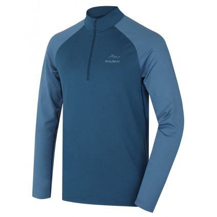 Termoprádlo Active Winter Triko Tromi zip M blue (Velikost L)