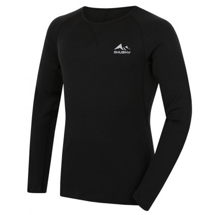 Merino termoprádlo triko Mertee M black (Velikost L)