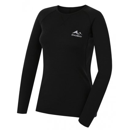 Merino termoprádlo triko Mertee L black (Velikost L)