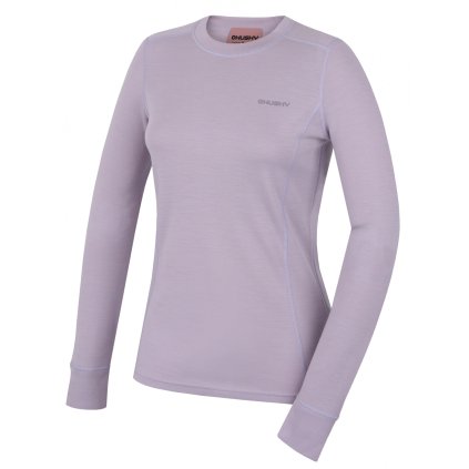 Dámská merino mikina Aron L light purple (Velikost L)