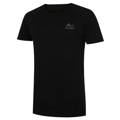 Merino termoprádlo triko Mersa M black (Velikost L)