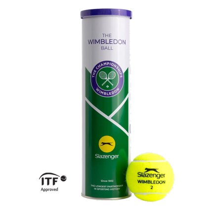 Tenisové míče SLAZENGER WIMBLEDON 4 BT (Velikost Univerzální)