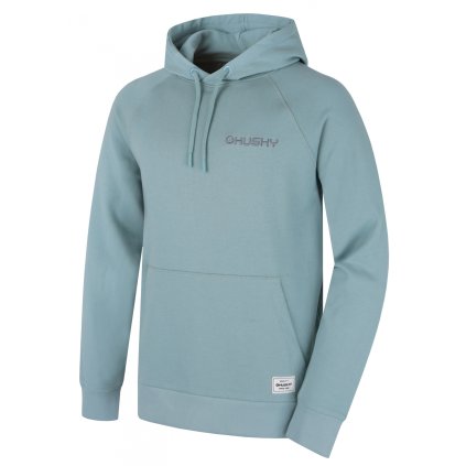 Pánská bavlněná mikina Buggy M faded mint (Velikost L)