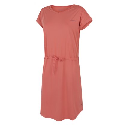 Dámské šaty Delou L faded orange (Velikost L)