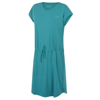 Dámské šaty Delou L faded turquoise (Velikost L)