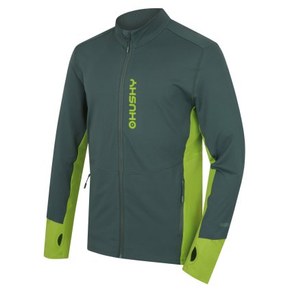 Pánská mikina se zipem Tame zip M green (Velikost L)