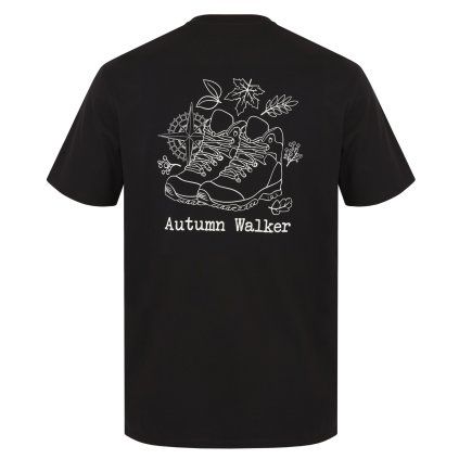 Pánské bavlněné triko Tee Walker M black (Velikost L)