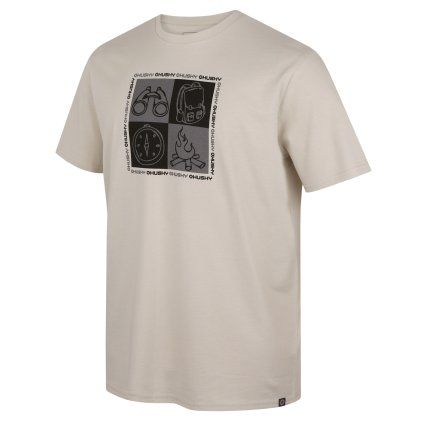 Pánské bavlněné triko Tee Square M grey (Velikost L)