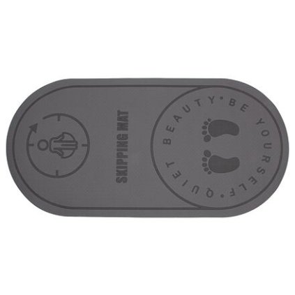Skipping Mat 8 podložka na skákání šedá (S)
