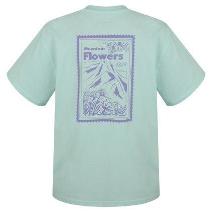 Dámské bavlněné triko Tee Stamp L light mint (Velikost L)