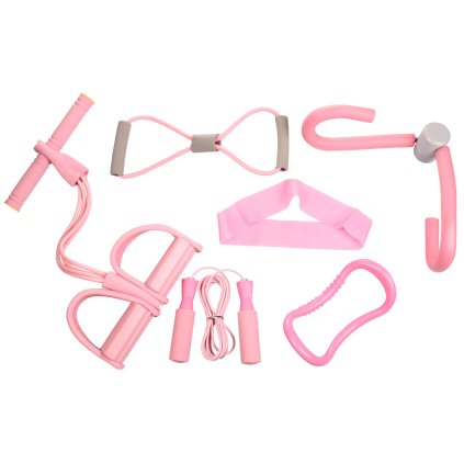 Yoga 6P set na jógu růžová