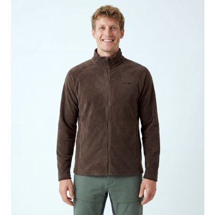 Pánská fleecová mikina Aflee M brown (Velikost L)