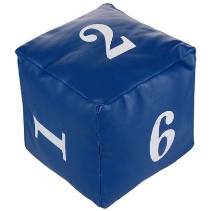 Dice Print 6 pěnová kostka (S)