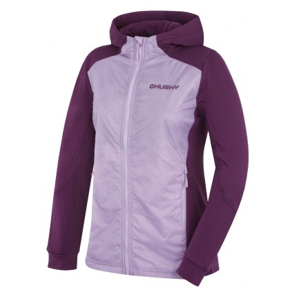 Dámská mikina na zip Any L purple (Velikost L)